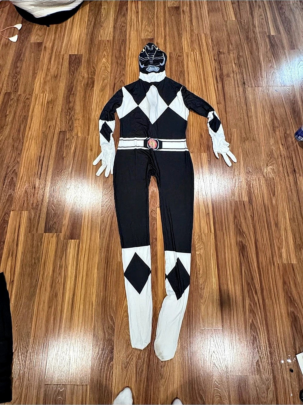Adult black Power Ranger Costume - XL